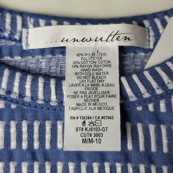 Brand New Girl's Top, Size Medium-10 - Picture 4 of 7